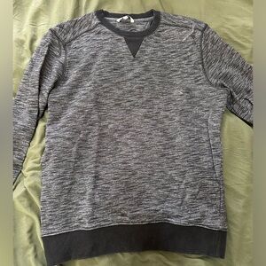 Grey Melange Crew Neck Sweater - Calvin Klein